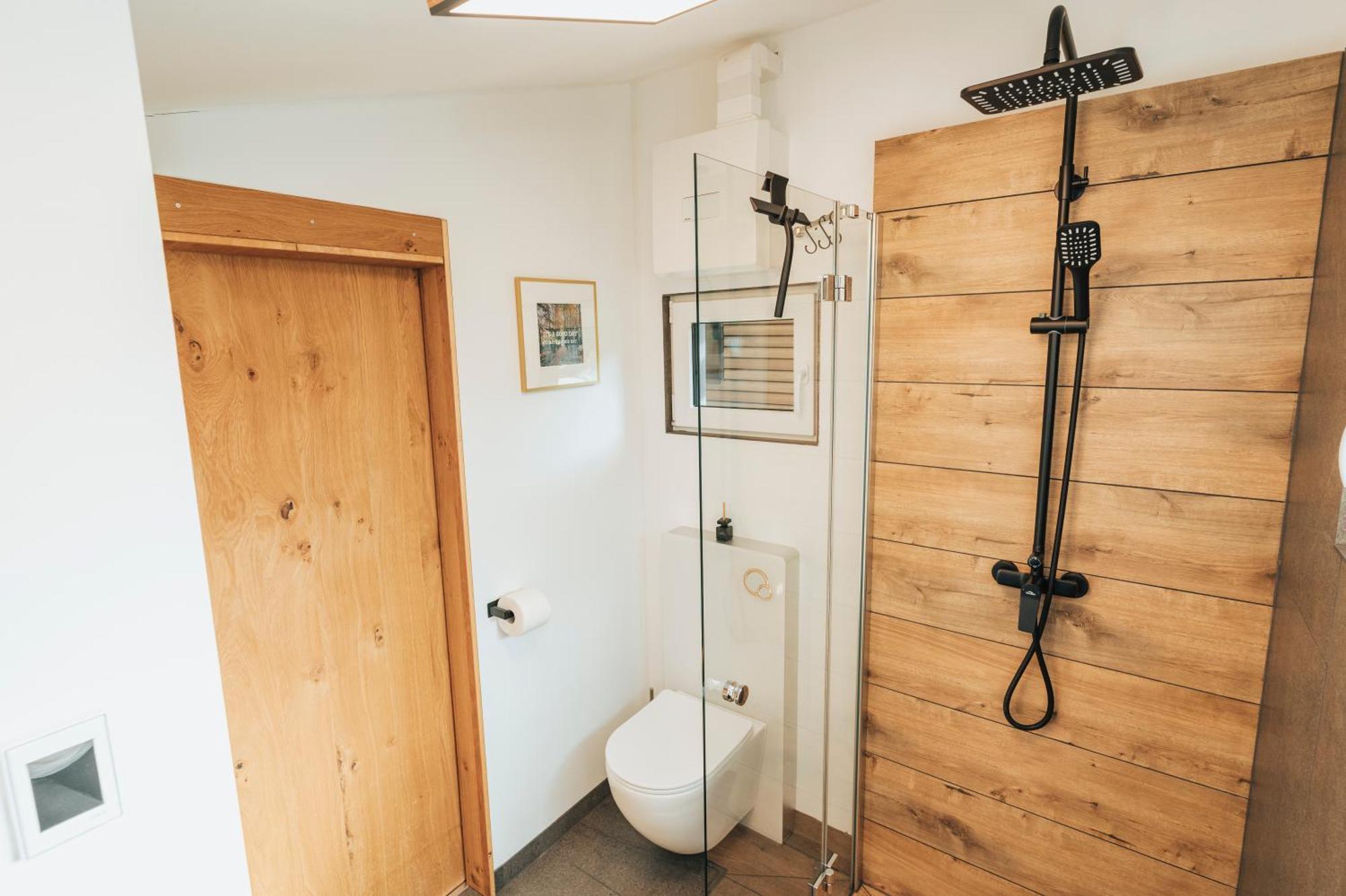 Modernes Tinyhouse Trailer Cabins Am Waldrand - Mit Seezugang Eging Exterior photo
